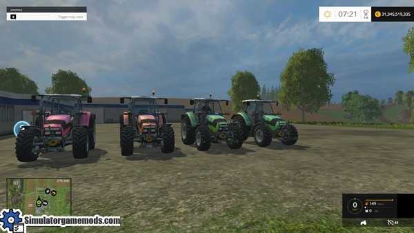 FS 2015 – Deutz Agrotron K-420 Tractor Package