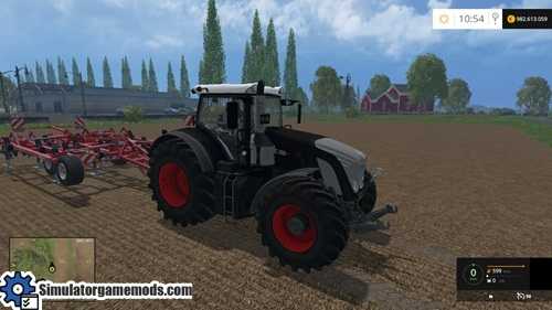 FS 2015 – Fendt Vario 939 Black Tractor V1
