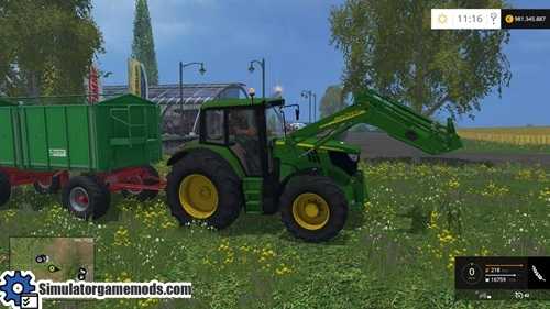 FS 2015 – John Deere 6115M American Tractor