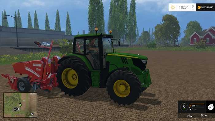 FS 2015 – John Deere 6115M Tractor V1