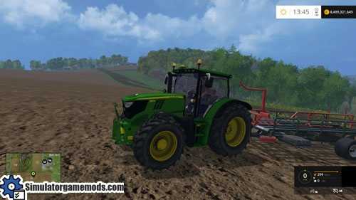 FS 2015 – John Deere 6150R American Tractor V1