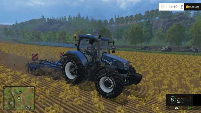 FS 2015 – New Holland T6-160 Blue Power Tractor V1.1