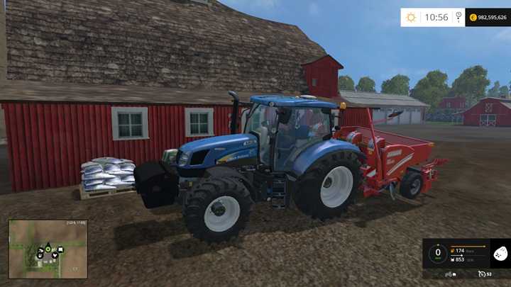 FS 2015 – New Holland TS135A Tractor V1