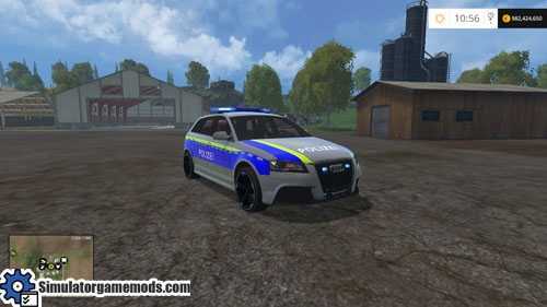 FS 2015 – Audi RS3 Polizei Car Mod