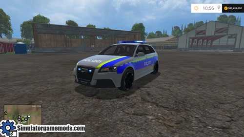 FS 2015 – Audi RS3 Polizei Car Mod