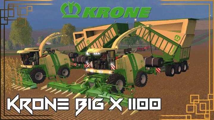 FS15 – Krone Big X 1100 Beast Pack V12.10 Beta