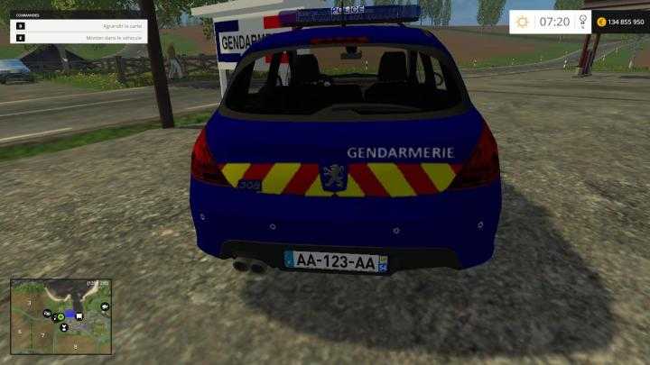 FS15 – Peugeot 308 Gendarmerie