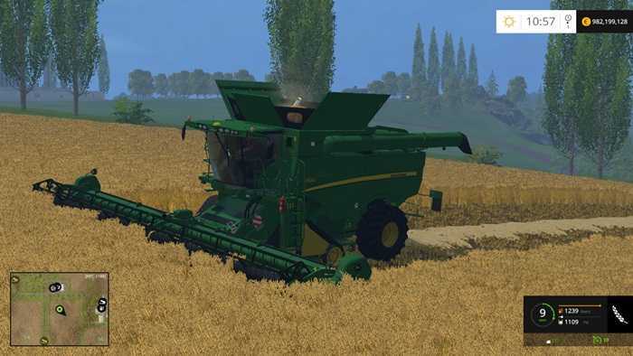 FS 2015 – John Deere S690l Harvester V1