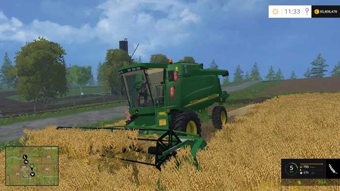 FS 2015 – John Deere WTS9640 Harvester V3.3