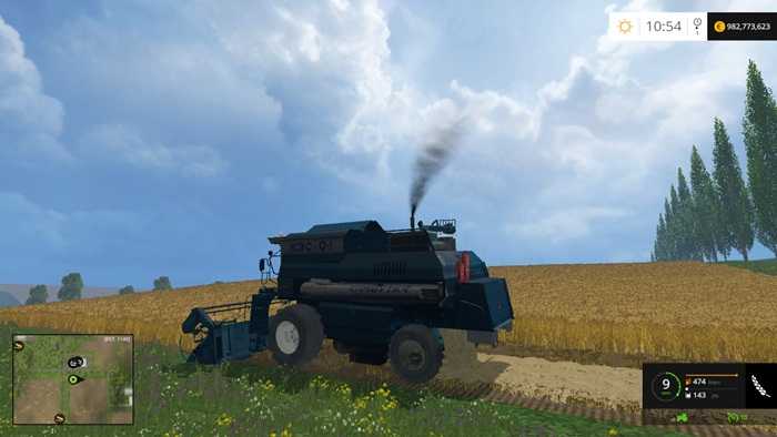 FS 2015 – KZS-9 Harvester Mod V2