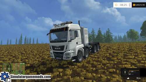 FS 2015 – Man TGS 4157 8×8 Heavy Haulage Truck