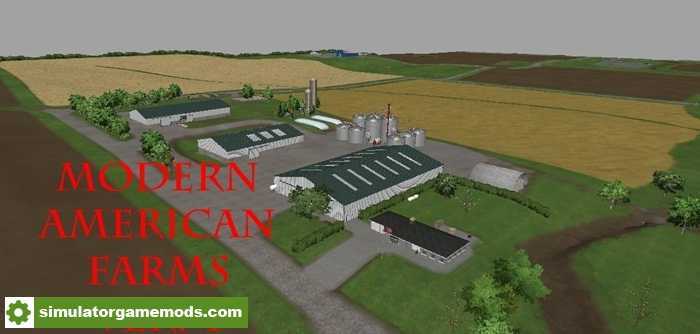 FS15 – Modern American Farming Map V4.5