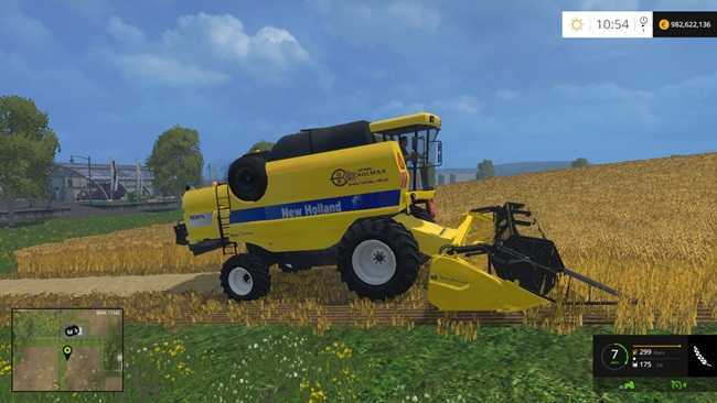 FS 2015 – New Holland TC5070 Harvester Mod