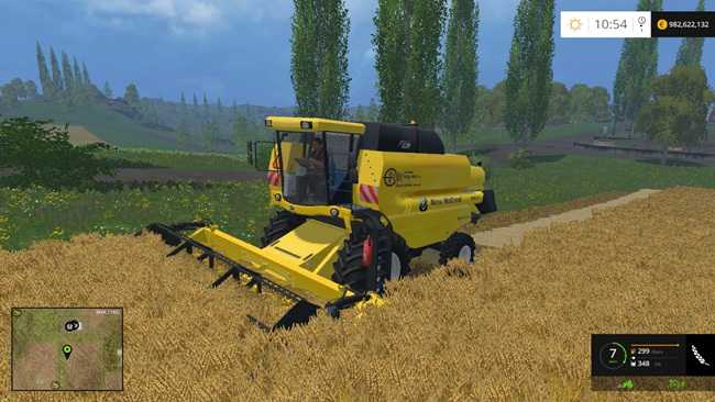 FS 2015 – New Holland TC5070 Harvester Mod