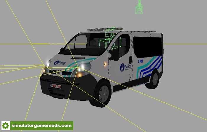 FS15 – Renault Traffic Police Locale
