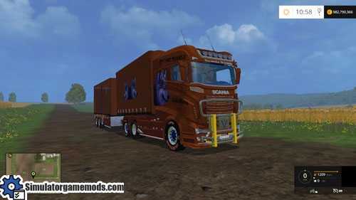 FS 2015 – Scania Plane Truck V1