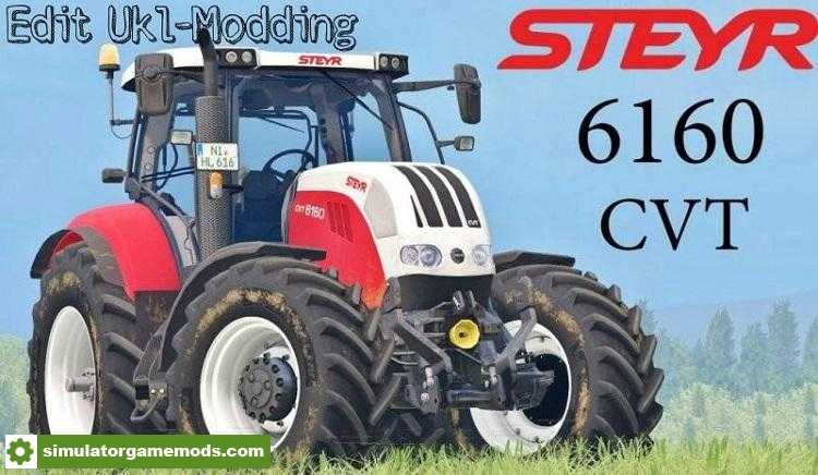 FS15 – Steyr 6160 Cvt Tractor V2.0