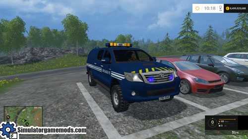 FS 2015 – Toyota Hilux Gendarmerie Car Mod
