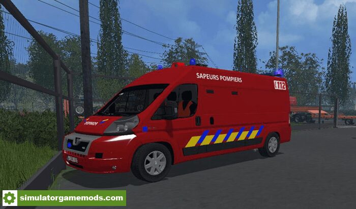 FS15 – Vehicle Of Disincarceration Of The Belgian Firefighters
