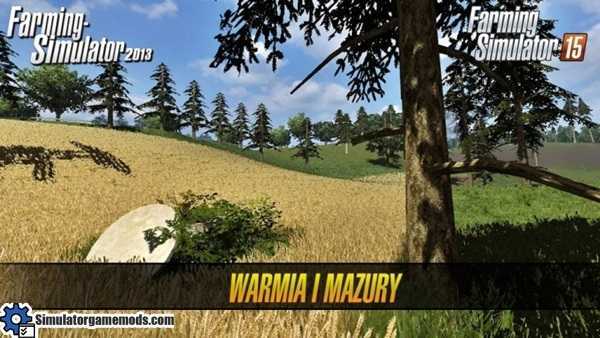 FS 2015 – Warmia Mazury Farm Map
