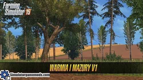 FS 2015 – Warmia and Masuria Farm Map