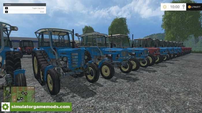 FS15 – Zetor Pack (Tractors + Tools) V1.0