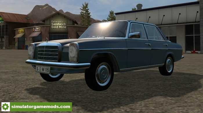 FS17 – 1973 Old Car Mercedes-Benz 200D V 1.0