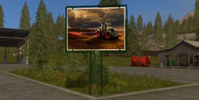 FS17 – Advertising Sign Object V1.0