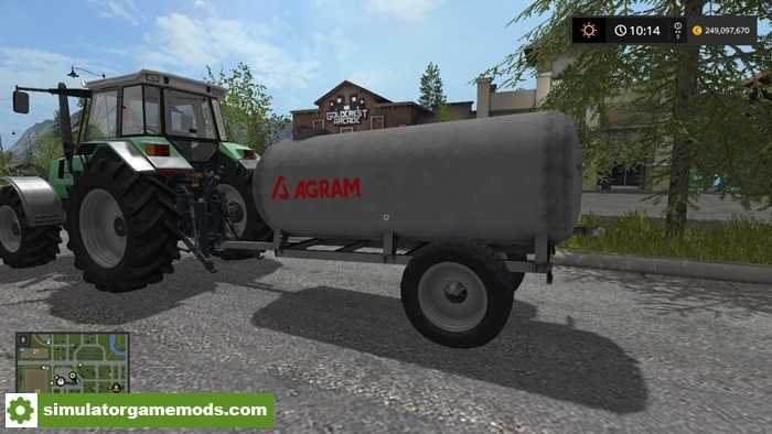 FS17 Agram Water Tank 5000 V 1