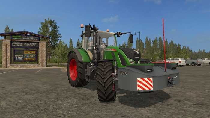 FS17 – Agri Weld Front Weights With Fuel V 1.0
