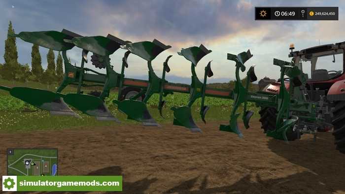 FS17 – Amazone Cayron 200 Plow V1.1