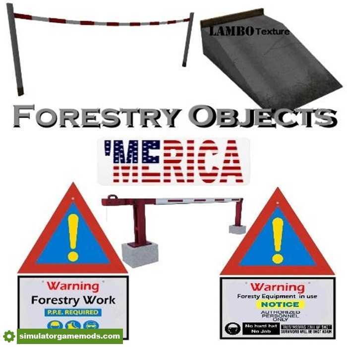 FS17 – America Forestry Objects V4