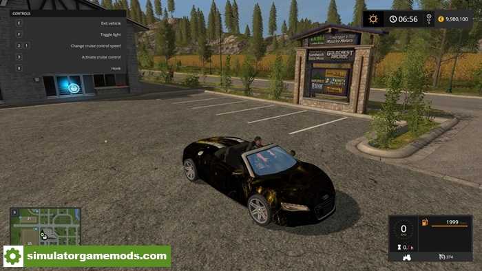 FS17 – Audi R8 Spyder Starlight V1.0