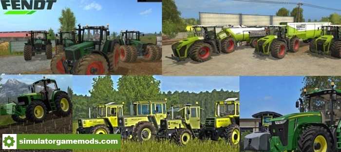 FS17 – Best Tractors Mod Pack