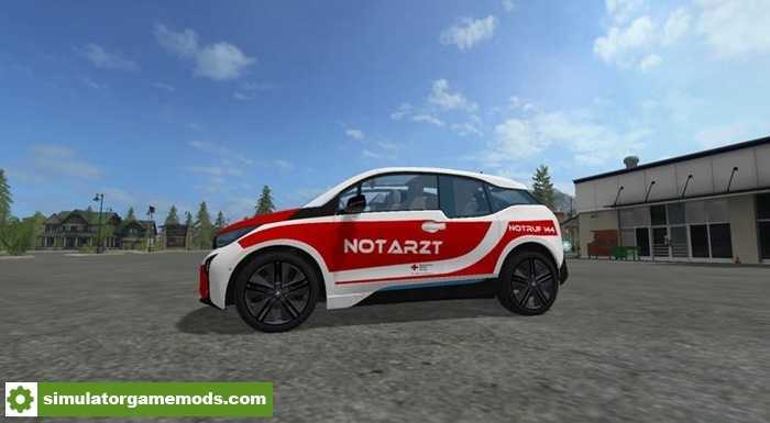 FS17 – BMW I3 Ambulance AT Skin V1.0