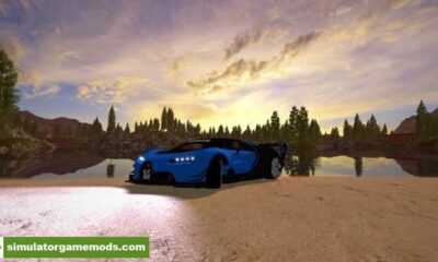 FS17 – Мод для автомобиля Bugatti Chiron Vision GT V1.0