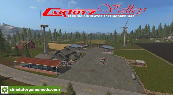 FS17 CarToyz Valley Map V 1.0