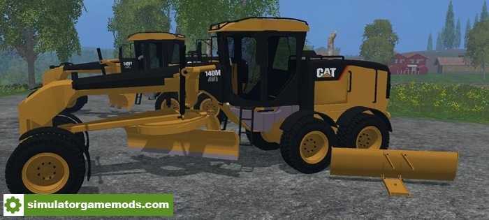 FS17 – CAT 140M Road Grader V2.0