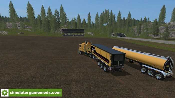 FS17 – CAT Truck & Trailer Pack V1.0