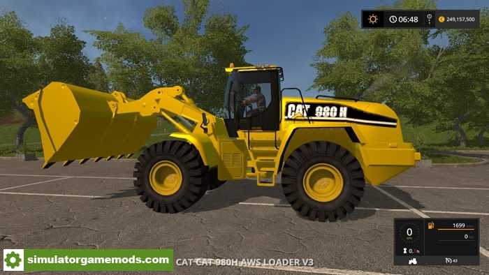 FS17 – Caterpillar 980H Aws Loader V3