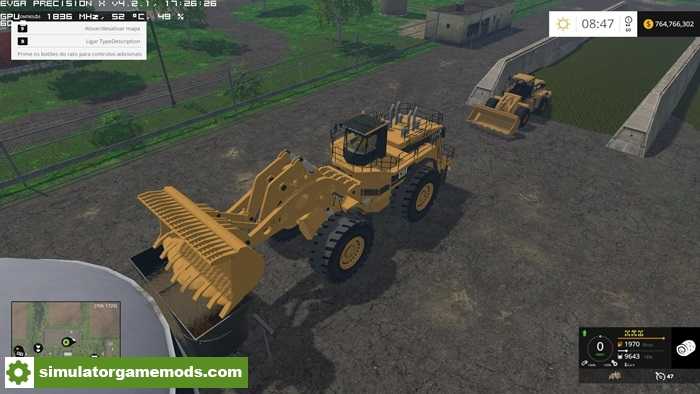 FS17 – Caterpillar 994F for Silage V1.0