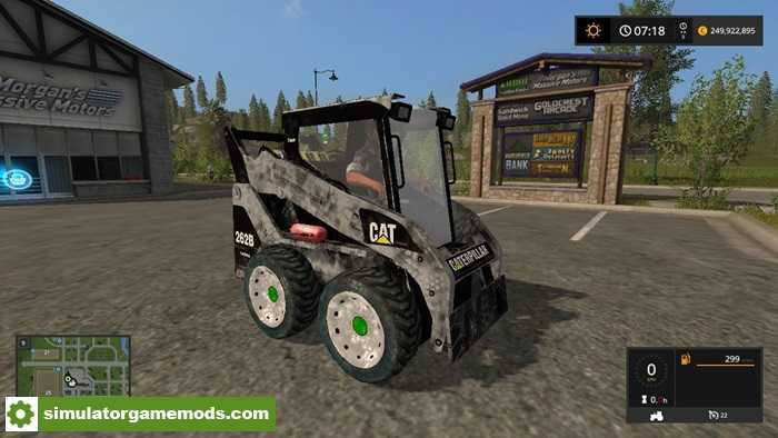 FS17 – Caterpillar 262B Kryptek V1.1