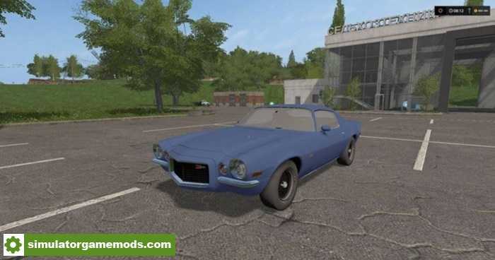 FS17 – Chevrolet Camaro Z28 1973 Car Mod V1.0