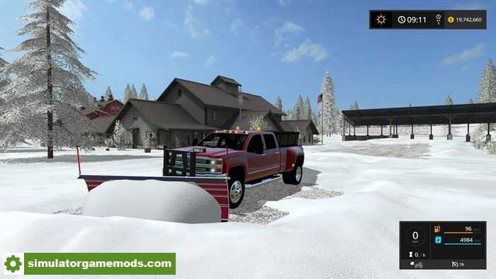 FS17 – 2016 Chevy Silverado 3500HD Plow Pickup