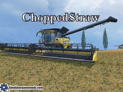 FS 2015 – Chopped Straw Texture Mod V1