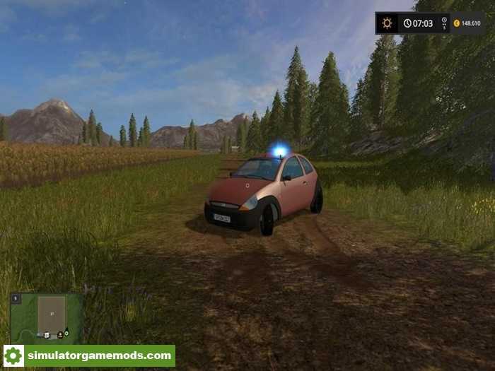 FS17 – Ford KA Civil Police Car Mod V1.0