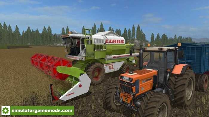 FS17 – Claas C540 Folding Cutter V1.2 + Claas Lexion 700