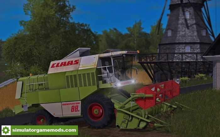 FS17 – Claas Dominator 88S Harvester V1