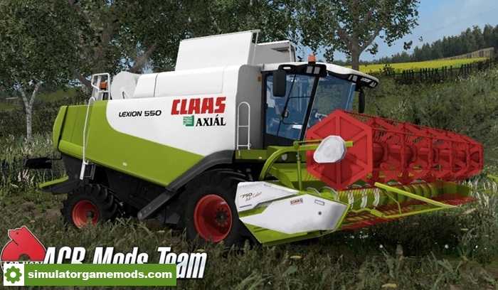 FS17 – Claas Lexion 550 Harvester V1.0