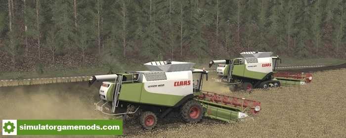 FS17 – Claas Lexion 600 Harvester